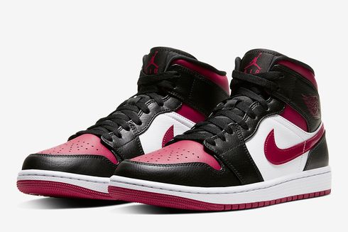 Sneaker Air Jordan 1 Mid “Bred Toe”, Murah tapi Tak Murahan... 