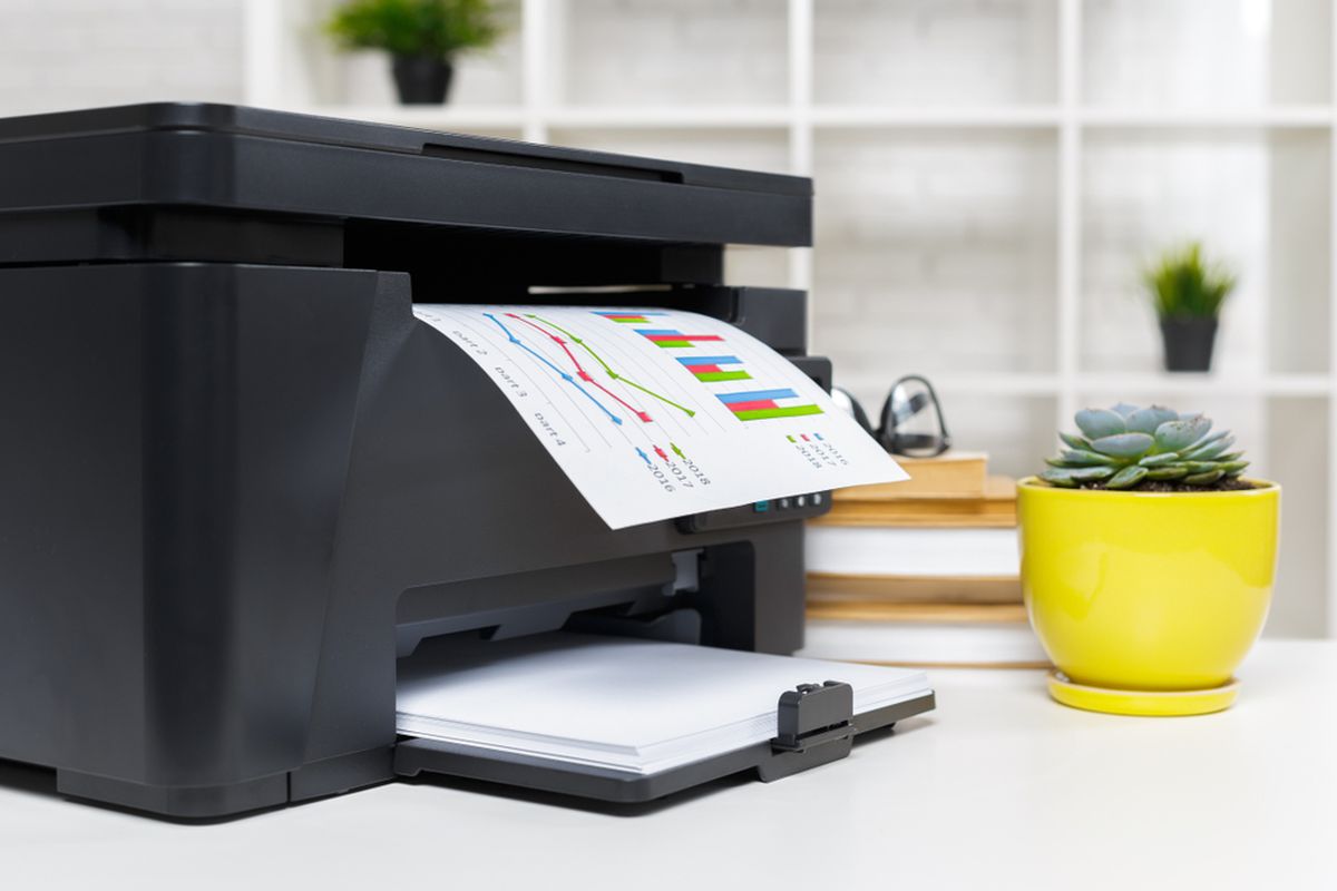 Ilustrasi printer