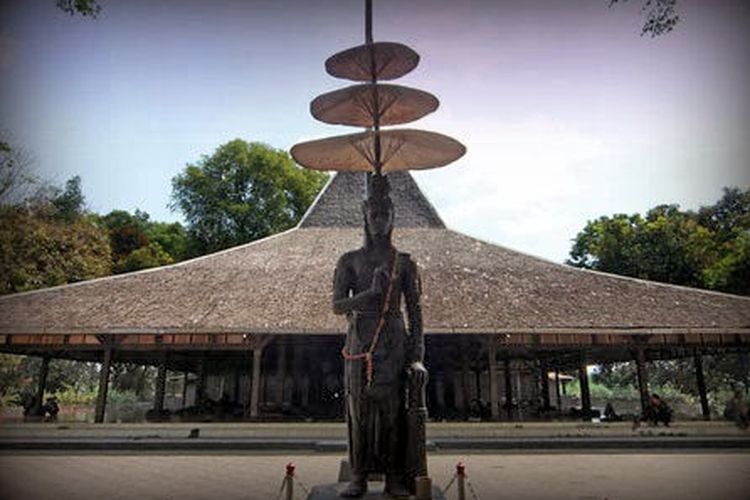 Pendopo Agung Trowulan di Mojokerto, Jawa Timur 