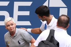 Selain Novak Djokovic, Petenis Ini Juga Pernah Pukul Ofisial dengan Bola