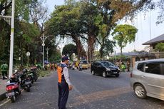 Jalan Taman Suropati Sudah Bisa Dilalui, Evakuasi Pohon Tumbang Masih Berlangsung