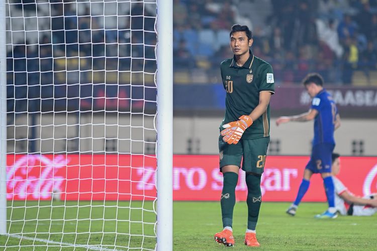 Catatan Emas Kiper Thailand Saat Tumbangkan Vietnam, Belum Kebobolan 7 Laga