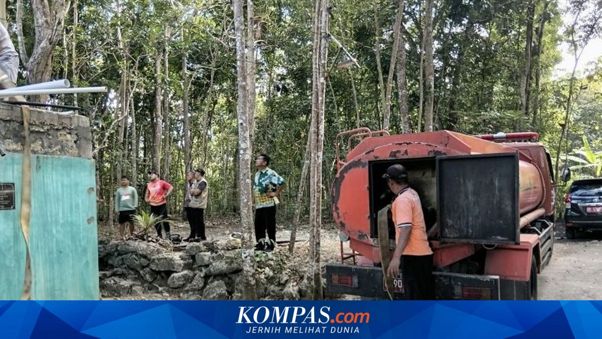 1.387 Warga Bantul Terdampak Kekeringan, BPBD Salurkan 110.000 Liter Air Bersih
