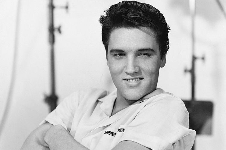 Potret Elvis Presley tahun 1958