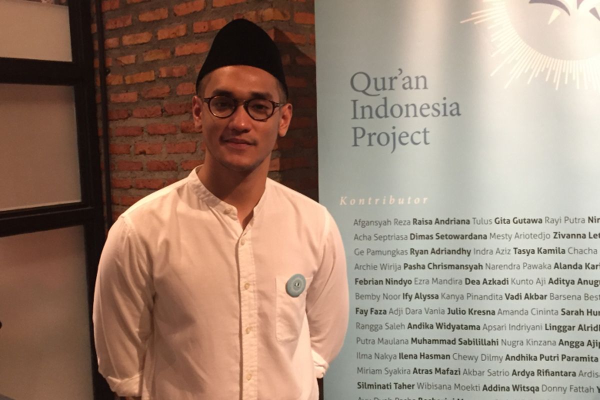 Afgan Syahreza diabadikan di Conclave, Jalan Wijaya, Jakarta Selatan, pada Kamis (18/5/2017).