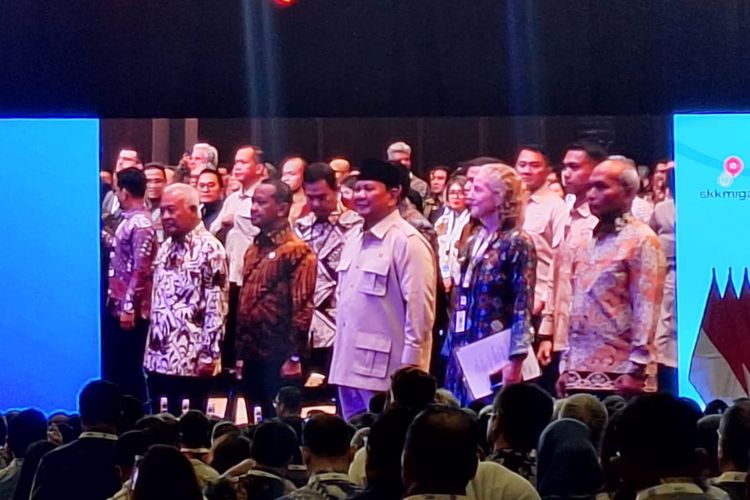Prabowo Banggakan Lapangan Minyak Forel dan Terubuk Saat Buka Pameran Migas