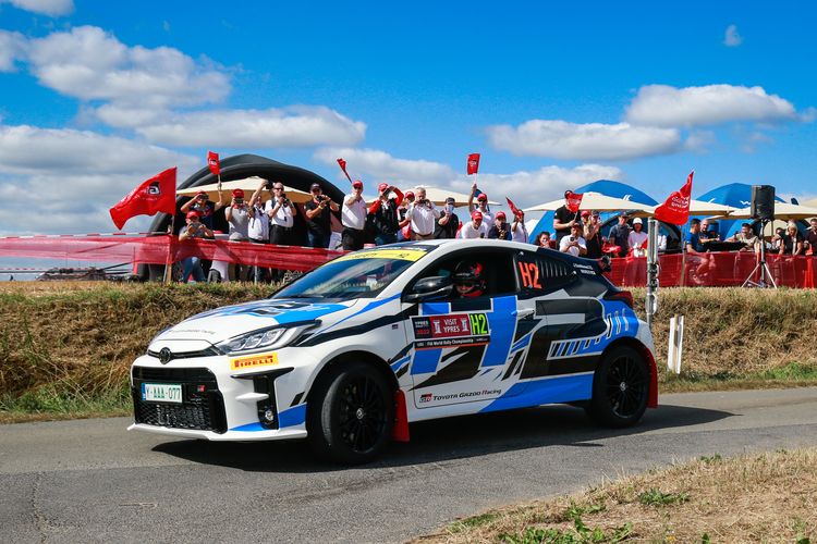 Debut Toyota GR Yaris H2 di ajang WRC 2022