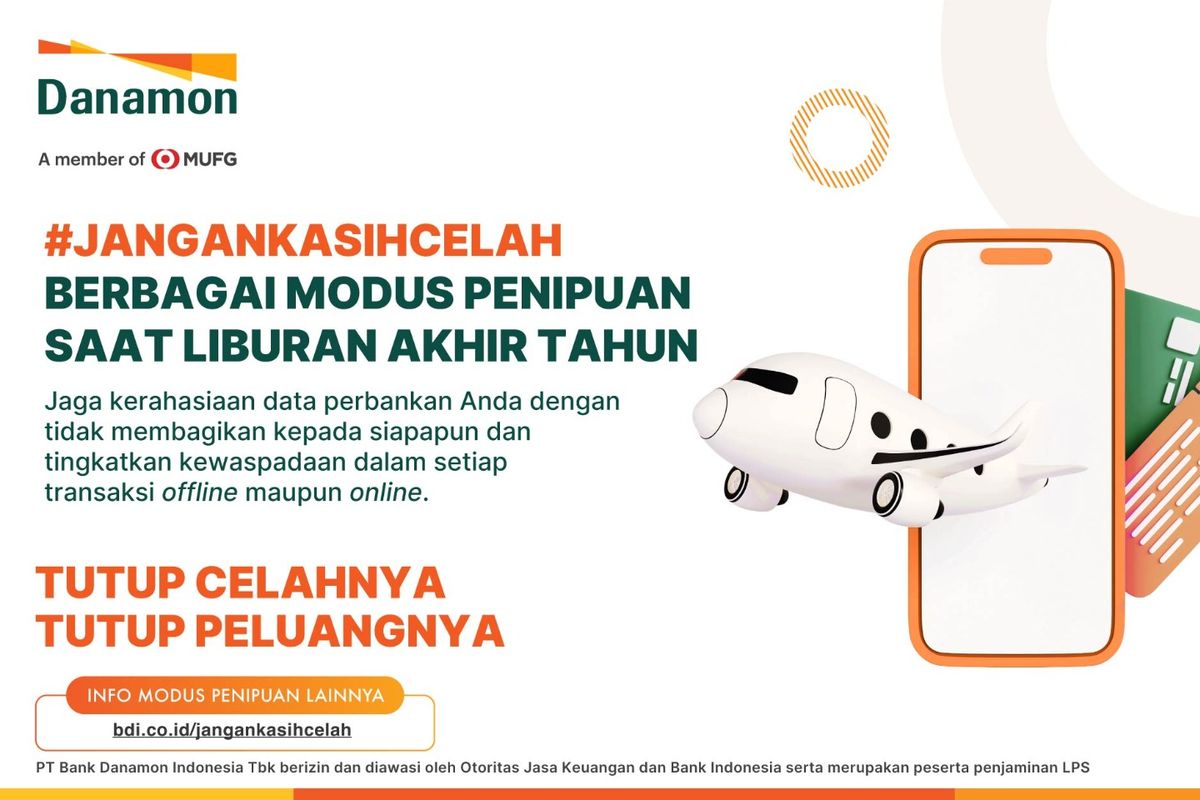 Aktivitas wisata akhir tahun meningkat, diiringi imbauan kewaspadaan terhadap penipuan transaksi finansial. 