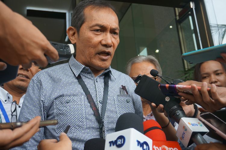 Wakil Ketua KPK Saut Situmorang di Gedung Merah Putih KPK, Jumat (15/11/2019).