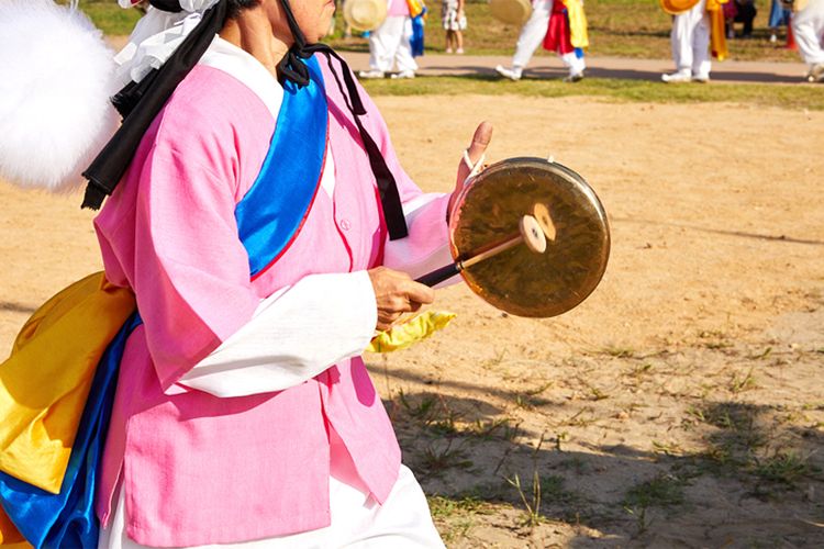 kuartet perkusi tradisional korea