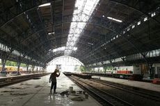 Reaktivasi Stasiun Tanjung Priok Menunggu Penertiban Bangunan Liar