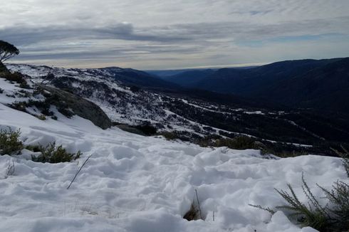 Menikmati Salju Gunung Tertinggi di Australia