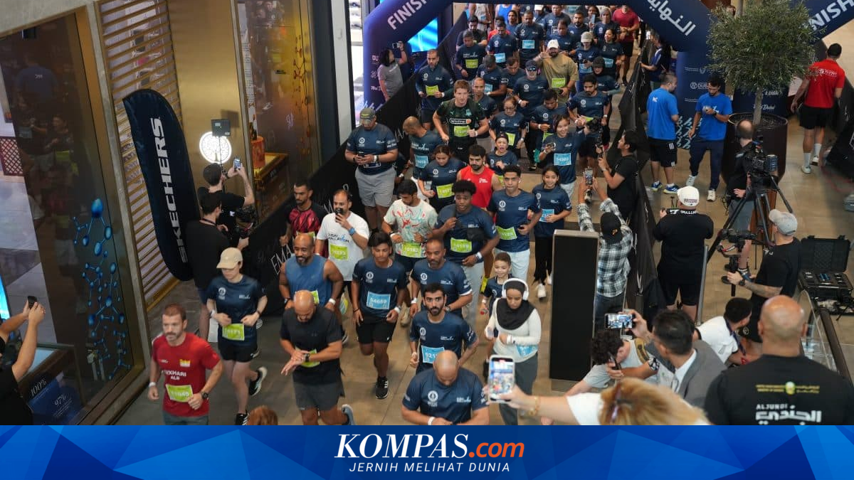 Dubai Mallathon Ajak Turis Lomba Lari Dalam 6 Mal Mewah secara Gratis