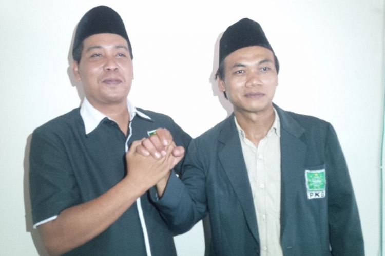Ketua DPC PKB Kabupaten Semarang Muh Asrofi (kiri) dan Sekretaris DPC PKB Kabupaten Semarang Nur Fuadi (kanan).