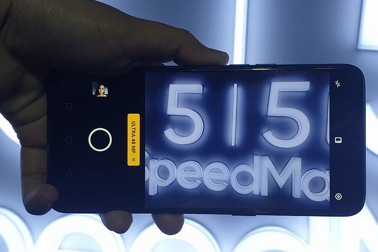 Mode 48 megapiksel di Realme 5 Pro