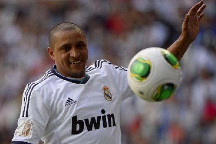 Legenda Brasil dan Real Madrid, Roberto Carlos. 