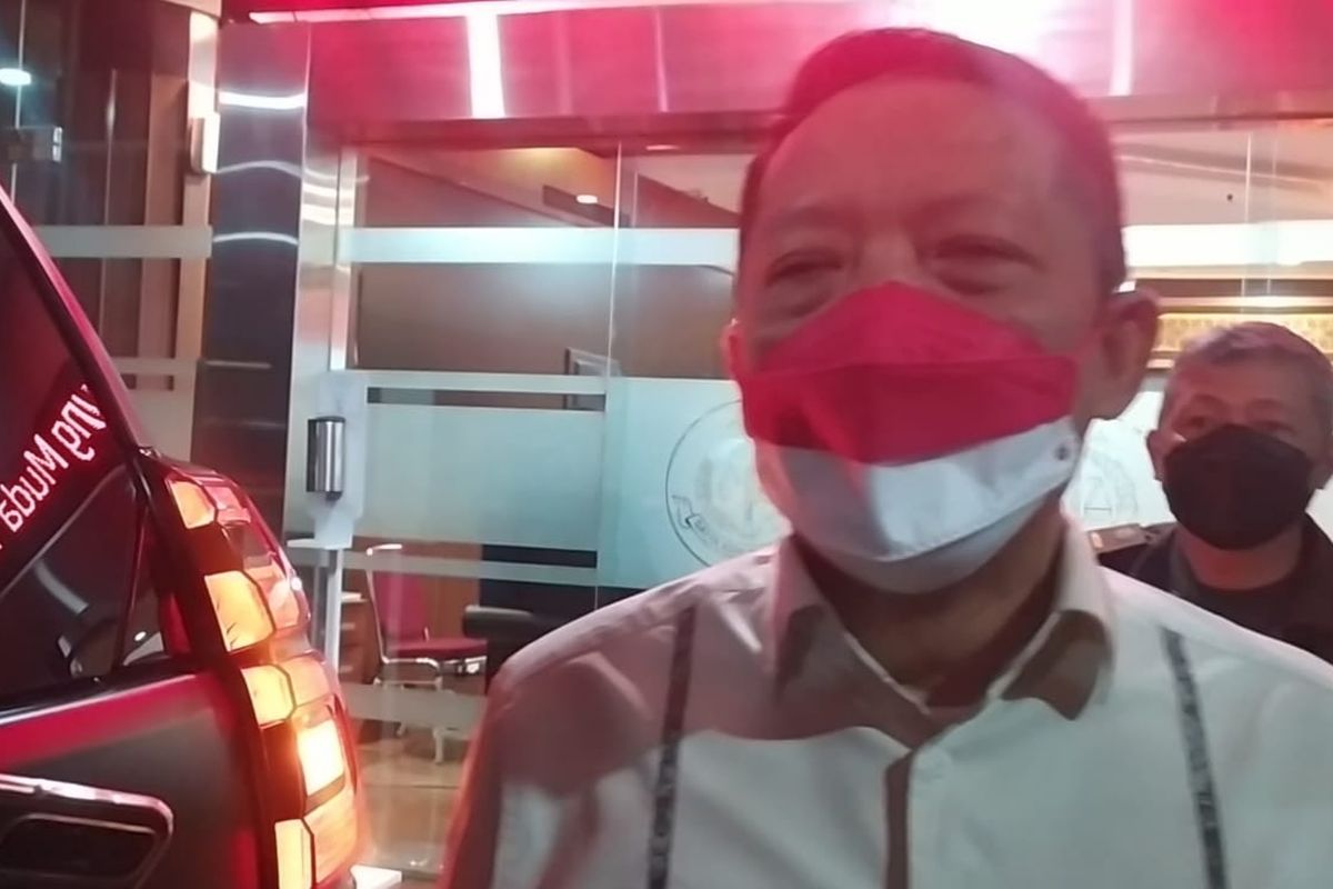 Jaksa Agung Muda Tindak Pidana Khusus (Jampidsus) Kejaksaan Agung (Kejagung), Febrie Adriansyah di Gedung Bundar Kejagung, Jakarta, Rabu (26/1/2022). 