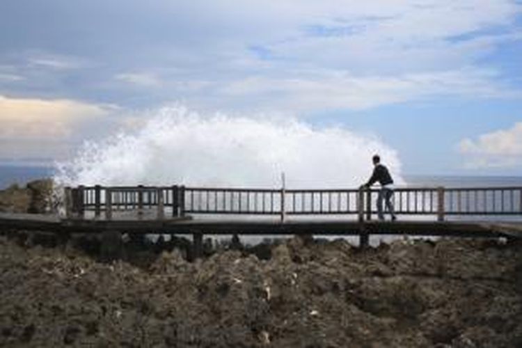 Pantai Water Blow, Nusa Dua, Bali.