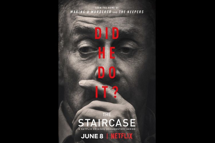 Serial dokumenter The Staircase (2004) mengisahkan kasus pembunuhan yang melibatkan seorang penulis.