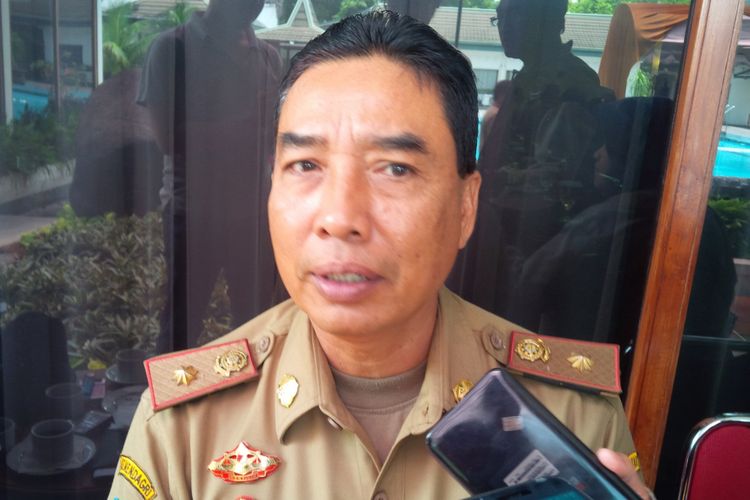 Kepala Satpol PP Kota Surakarta Sutardjo di Solo, Jawa Tengah, Rabu (14/11/2018).