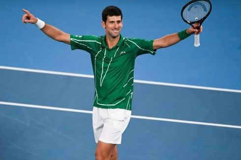 Hibur Diri Saat Pandemi, Novak Djokovic Main Tenis Pakai Teflon