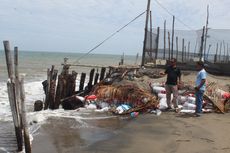 Abrasi Pantai Rusak Puluhan Rumah dan Tambak di Aceh Utara