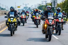 Gimik Suzuki untuk Calon Konsumen V-Strom, Gratis Box dan Crash Bar