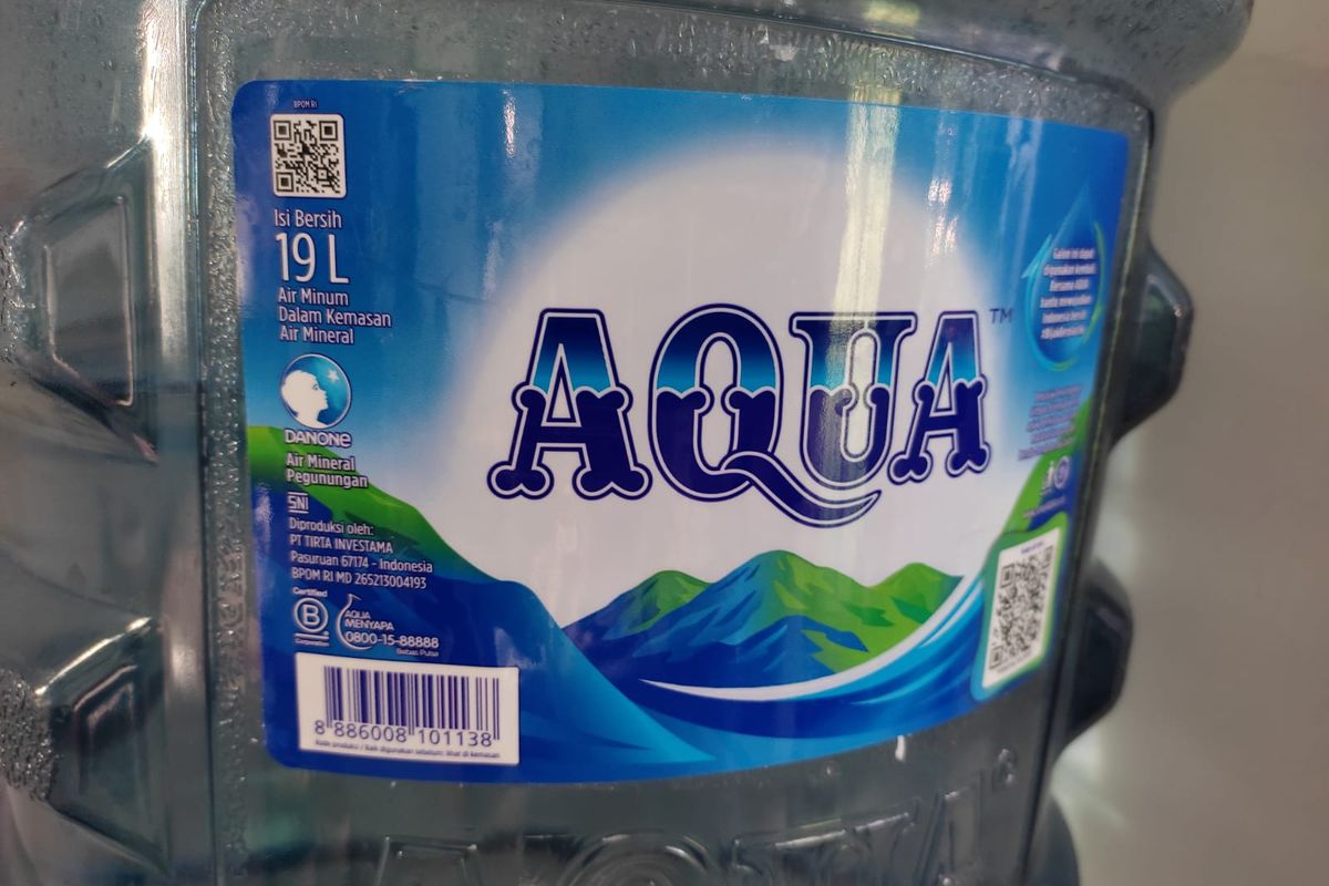 Berapa liter dalam satu galon Aqua (berapa liter dalam 1 galon Aqua).