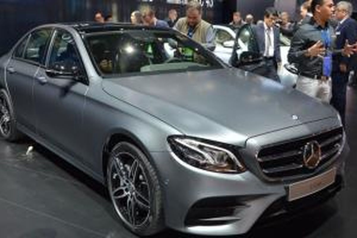 Mercedes-Benz E-Class generasi terbaru di Detroit Auto Show