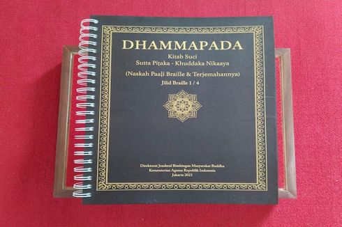 Kemenag Susun Dhammapada Versi Braille untuk Penyandang Disabilitas