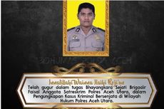 Dibunuh Gembong Narkoba, Brigadir Faisal Dinaikkan Pangkatnya Satu Tingkat oleh Kapolri