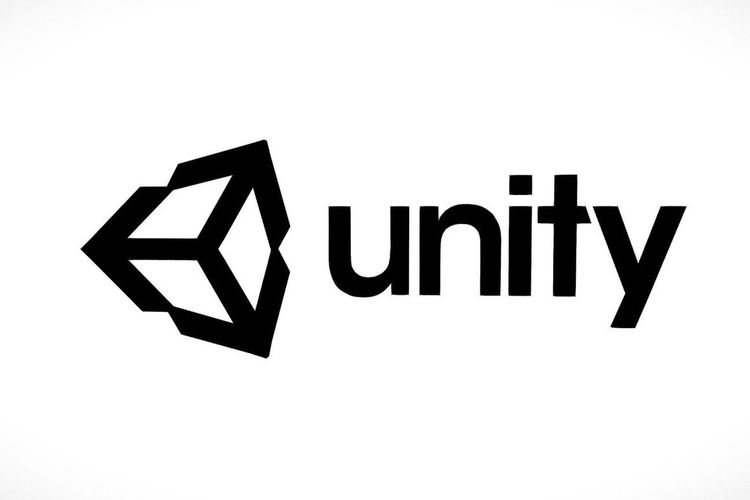Logo game engine Unity.