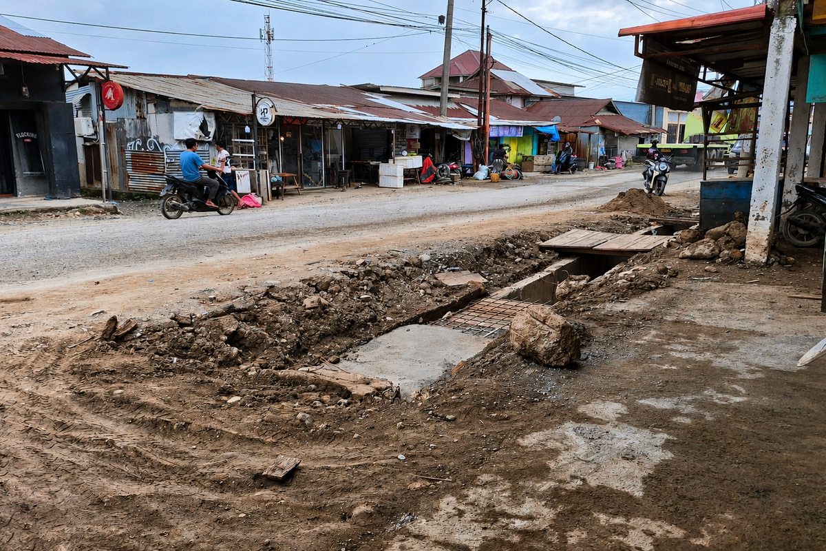 Kesiapan infrastruktur dasar di Bahodopi dinilai belum mampu mengambangi ledakan jumlah penduduk akibat masifnya arus migrasi pekerja.