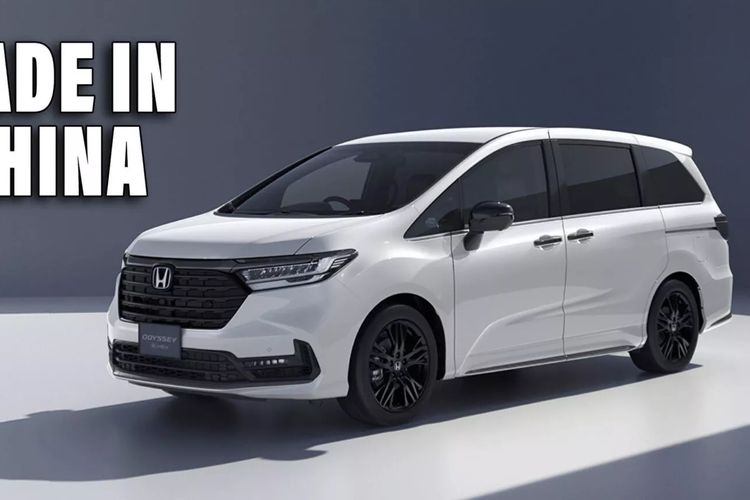 Honda Odyssey kini poduksi China.