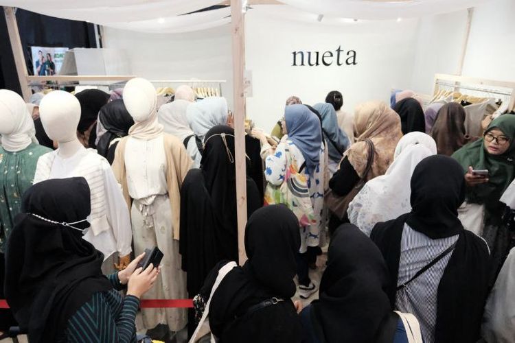 Nueta turut meramaikan panggung fashion bergengsi Gema Ramadhan dari Modestalk