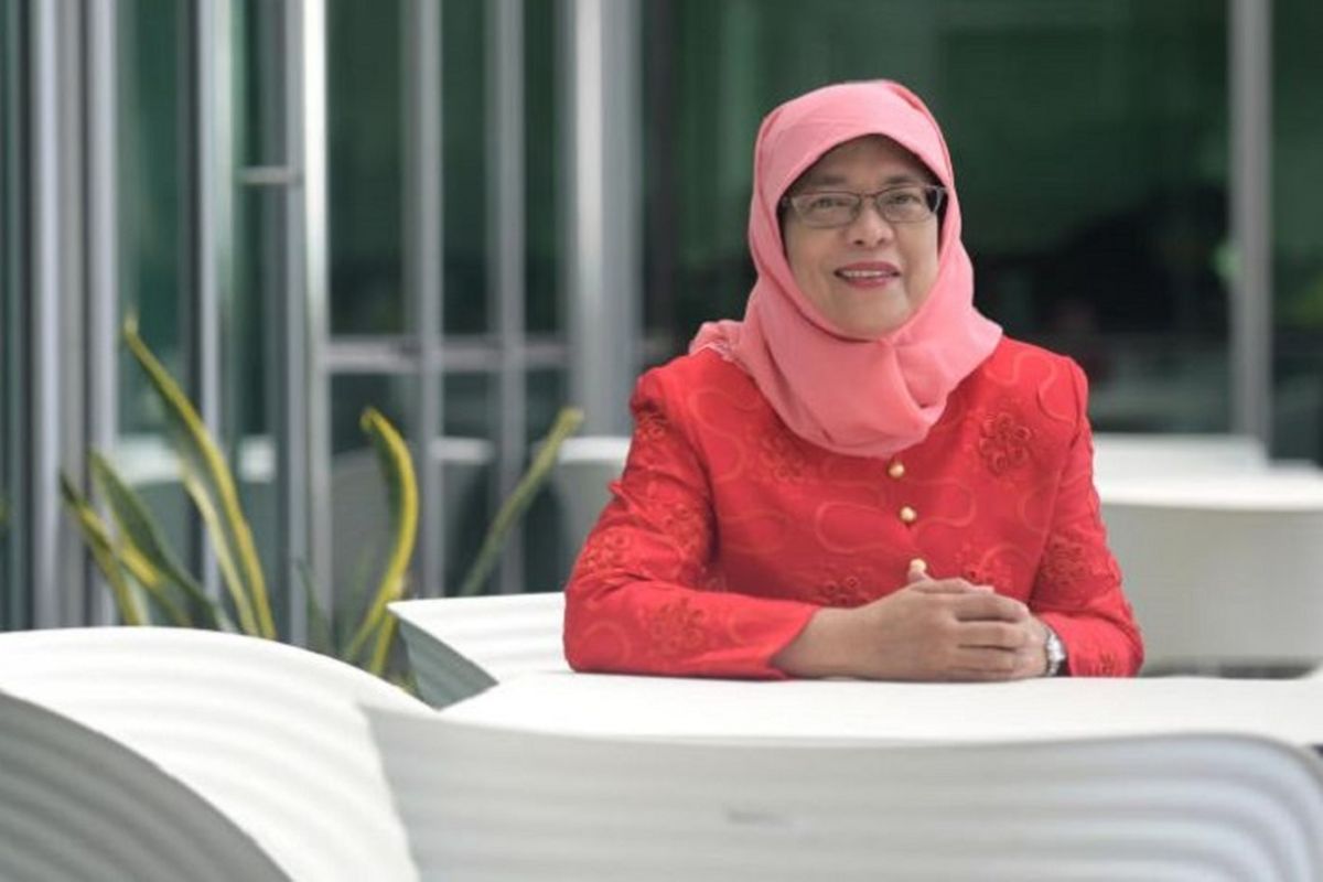 Presiden terpilih Singapura Halimah Yacob