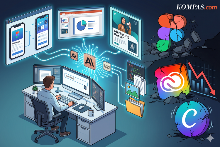 Anthropic Rilis Claude Design, AI Desainer Pesaing Figma dan Adobe