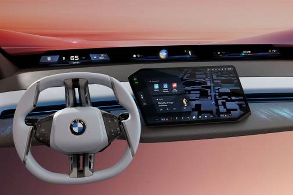 BMW Panoramic Vision di Consumer Electronics Show (CES) 2025