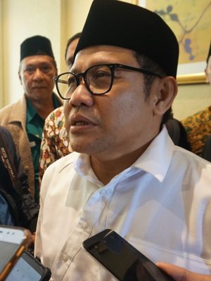 Muhaimin Iskandar saat melakukan kunjungan di Banyuwangi Rabu (5/12/2018)