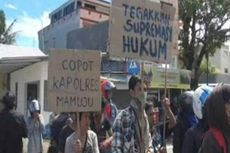 Protes Penganiayaan oleh Oknum Polisi, Mahasiswa Sandera Bus di Mamuju