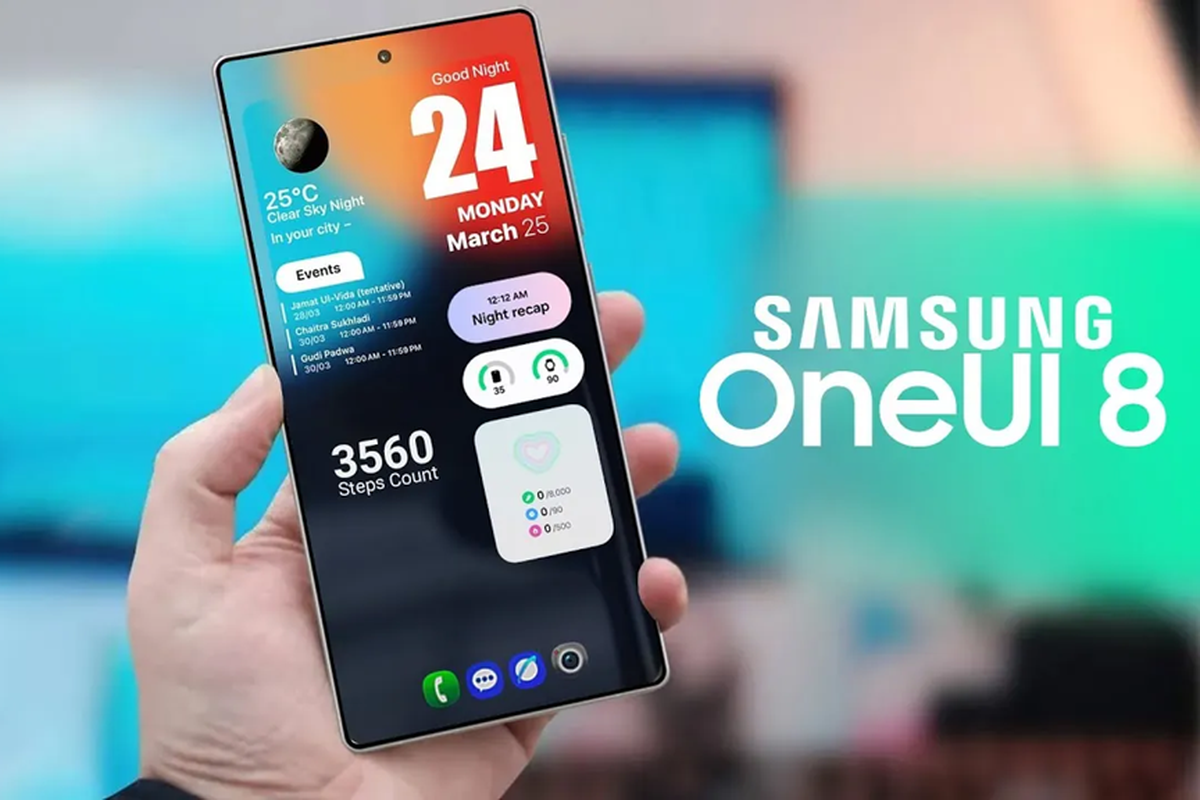 Ilsutasi One UI 8, sistem antarmuka terbaru Samsung yang bakal debut di jajaran ponsel lipat generasi terbaru Galaxy Z Series.