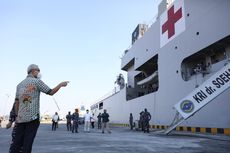 Bantu Pasokan Oksigen Jateng, KRI Dr Soeharso Bersandar di Pelabuhan Tanjung Emas