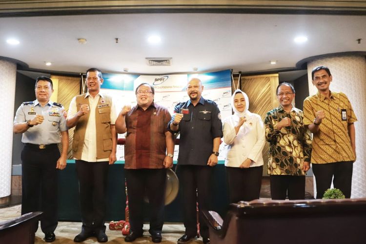 Peresmian Operasi Teknologi Modifikasi Cuaca (TMC) oleh Kemenristek dan BPPT