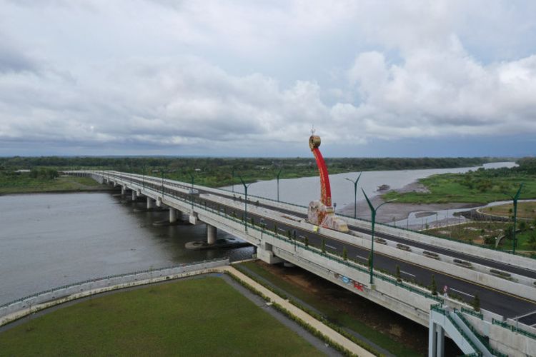 Jembatan Kretek 2 di Kabupaten Bantul, DIY.