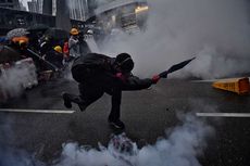 Jurnalis Indonesia yang Terkena Peluru Karet di Hong Kong Berangsur Membaik 
