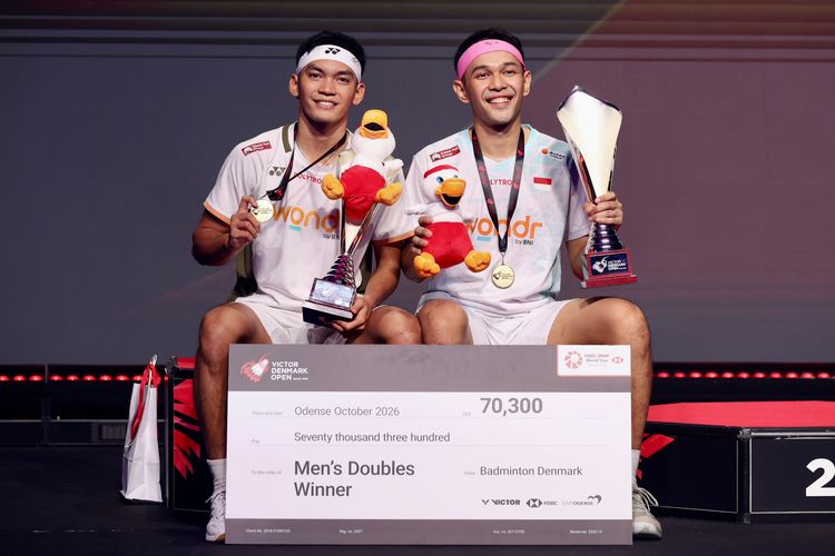 Kata-kata Fajar/Fikri Usai Sabet Gelar Juara Denmark Open 2026