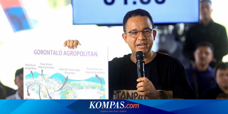 Anies Janji Jadikan Gorontalo Kota Agropolitan