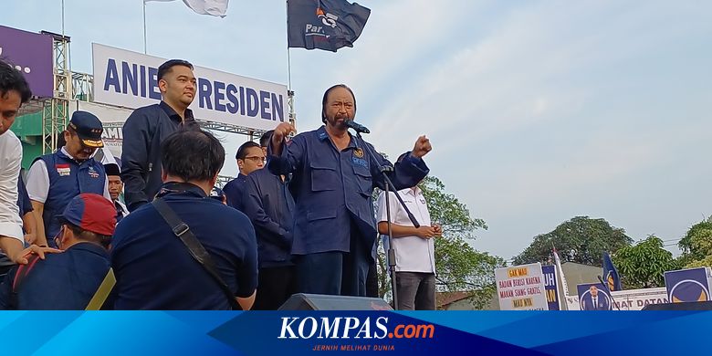 Singgung Gelontoran Bansos Rp 496 T Jelang Pemilu, Surya Paloh: Mengundang Kecurigaan