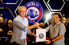 Arema FC Perkenalkan Joel Cornelli sebagai Pelatih Baru
