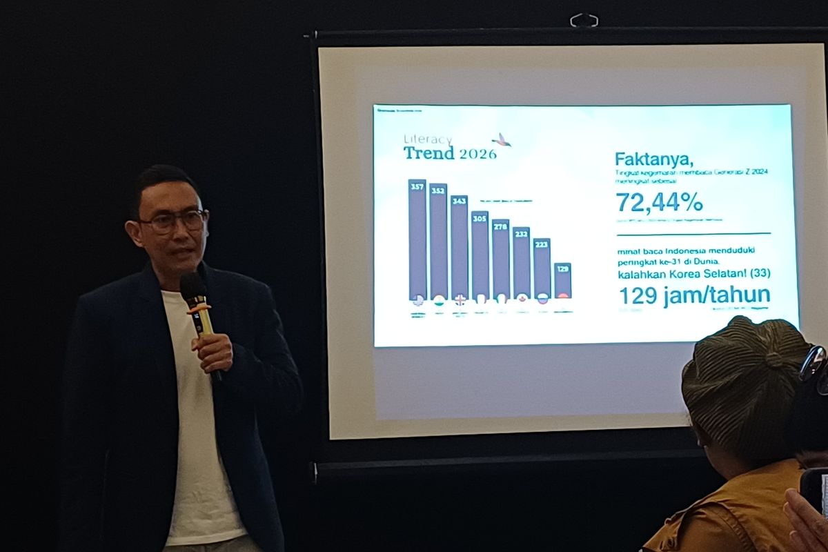 Indonesia Salip Korea Selatan dalam Minat Baca, Gramedia Semangat Buka Toko Buku